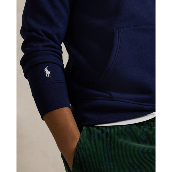 Cruise Navy Logo Fleece Collared Sweatshirt Polo Ralph Lauren 6