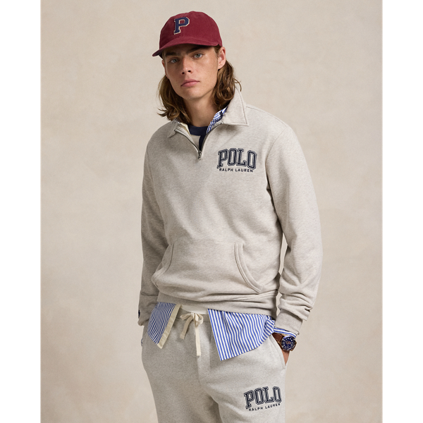 Polo shirt and sweatshirt hotsell