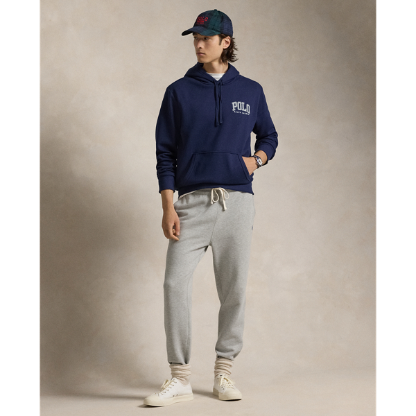 Cruise Navy Logo Fleece Hoodie Polo Ralph Lauren for fall 4