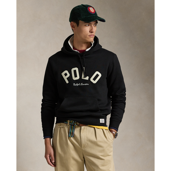 Black polo ralph lauren hoodie online