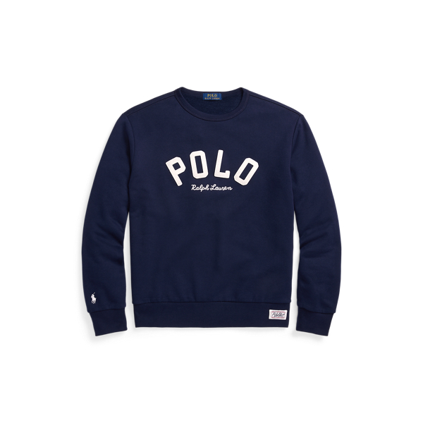 POLO Ralph Lauren Crest Navy Blue Fleece Crewneck Sweatshirt Sz 3XB *NEW* purchases $168