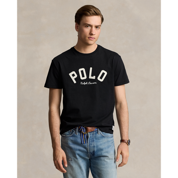 Mens black ralph lauren t shirt best sale