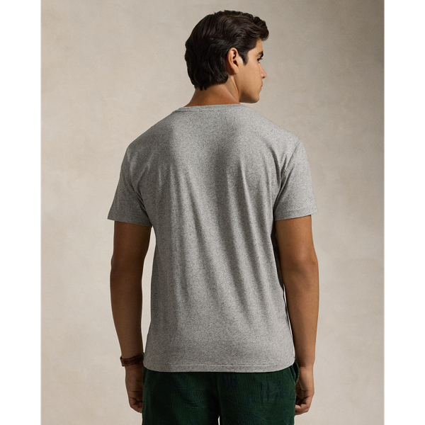 Dark Vintage Heather Classic Fit Logo Jersey T-Shirt Polo Ralph Lauren 5