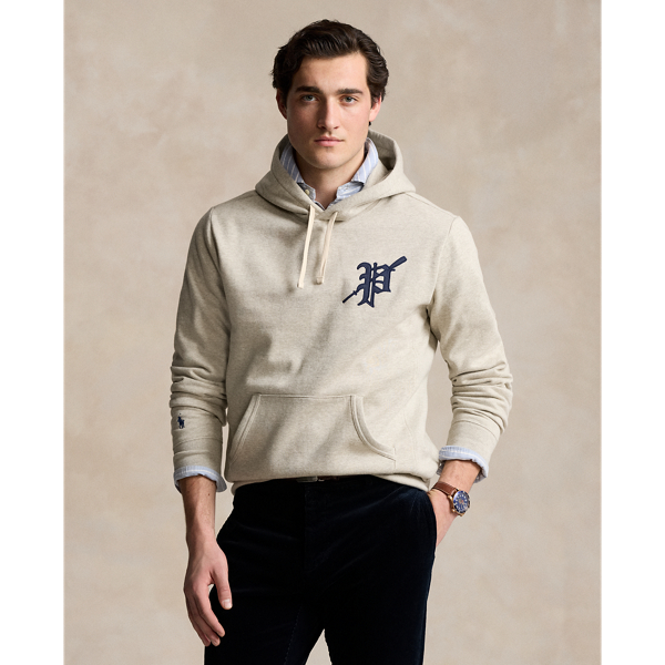 Light Heather Fleece Graphic Hoodie Polo Ralph Lauren 1