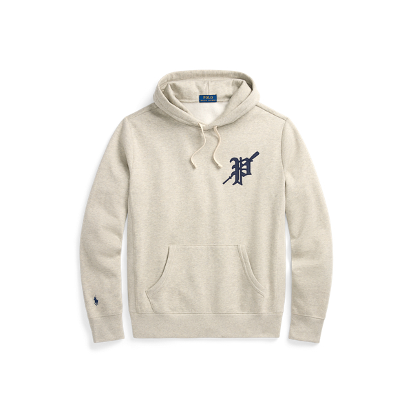 POLO deals RALPH LAUREN Men's White Riding Academy Graphic Fleece Hoodie