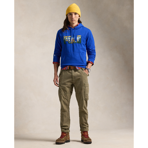 Sapphire Star Logo Fleece Hoodie Polo Ralph Lauren 4