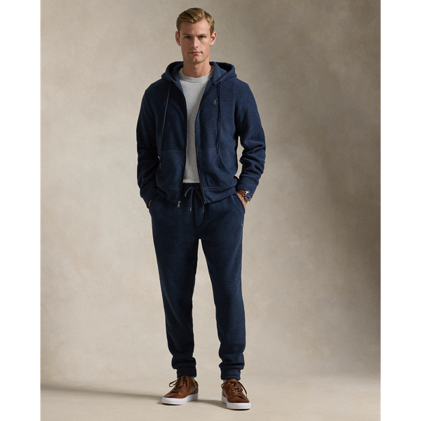 Winter Navy Heather Fleece Jogger Pant Polo Ralph Lauren 1