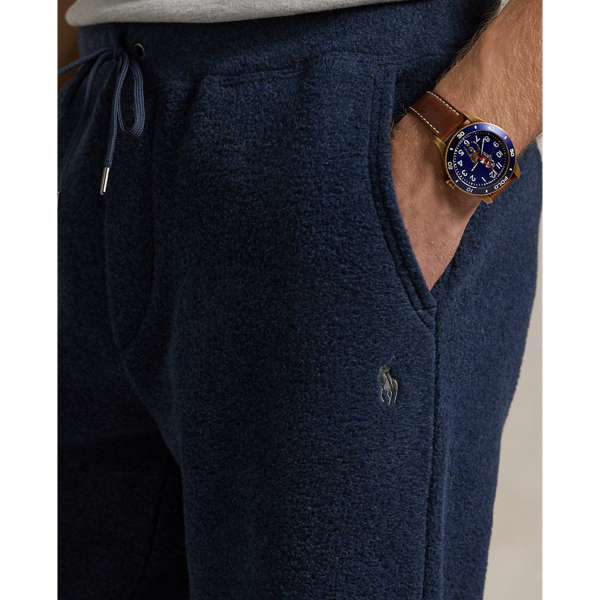 Winter Navy Heather Fleece Jogger Pant Polo Ralph Lauren 6