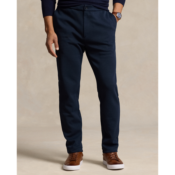 Tapered Double-Knit Pant