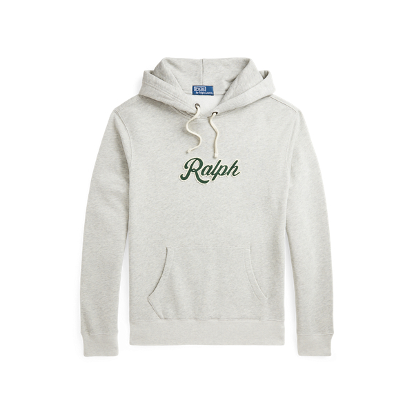 POLO RALPH shops LAUREN Men's White Riding Academy Graphic Fleece Hoodie