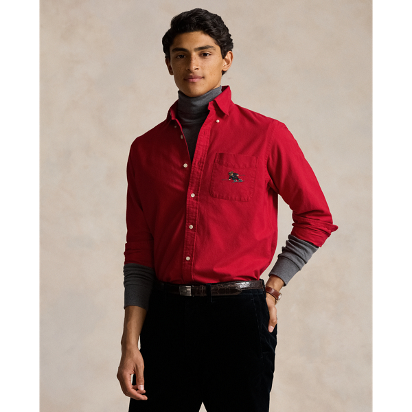 Polo ralph lauren classic fit oxford shirt deals