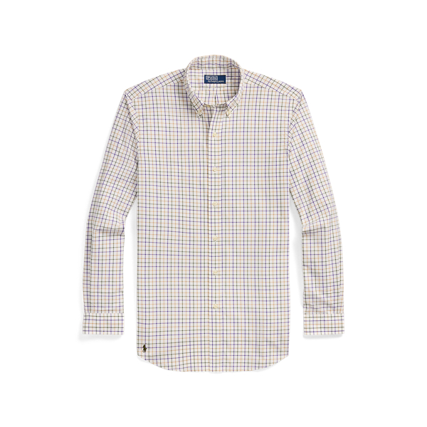 Classic Fit Tattersall Poplin Shirt