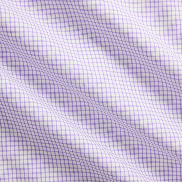 Classic Fit Glen Plaid Poplin Shirt