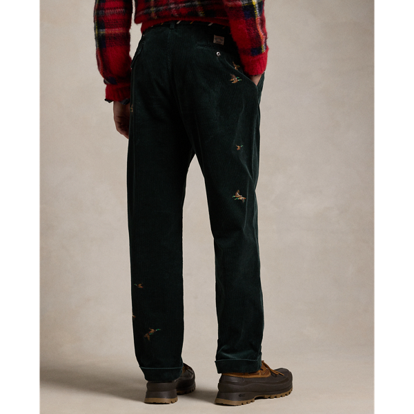 Ralph lauren black corduroy pants hotsell