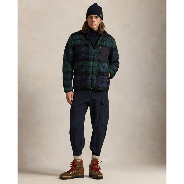 Polo ralph lauren plaid hybrid coat online