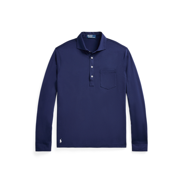 Lisle Long Sleeve Polo Shirt