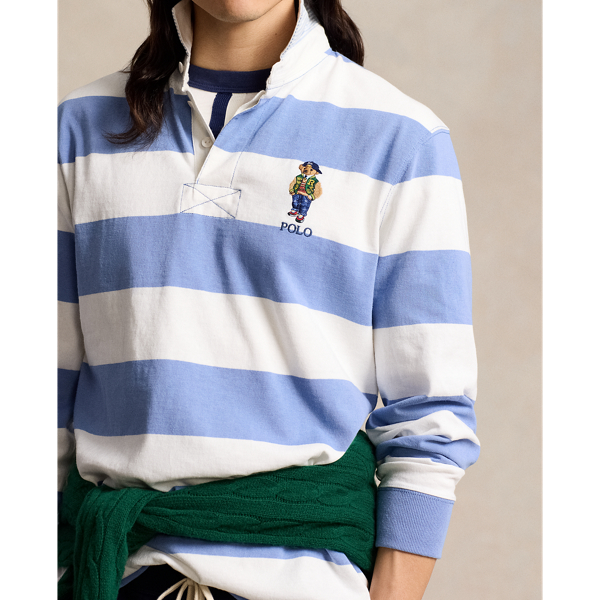 Polo shops ralph lauren manche longue homme