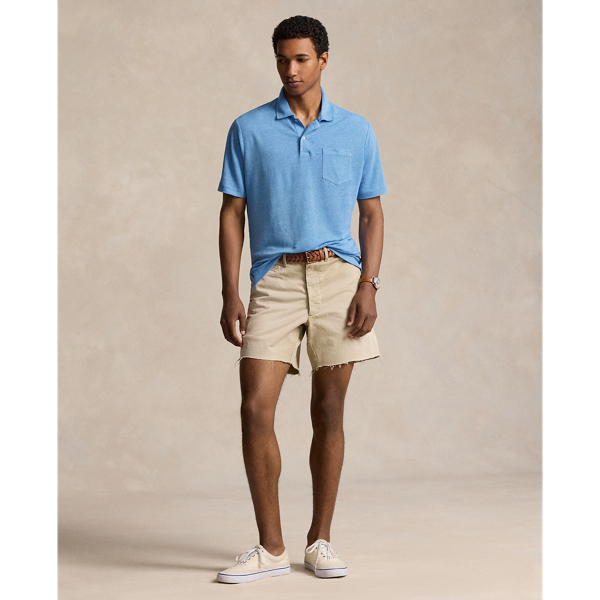 Polo de lino Classic Fit