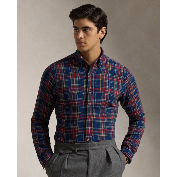 Ralph lauren checked shirt mens hotsell