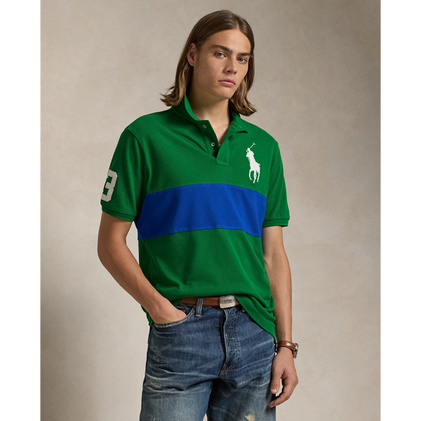 Green shirt ralph lauren online