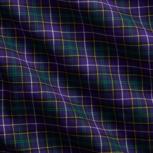 Custom Fit Plaid Twill Shirt