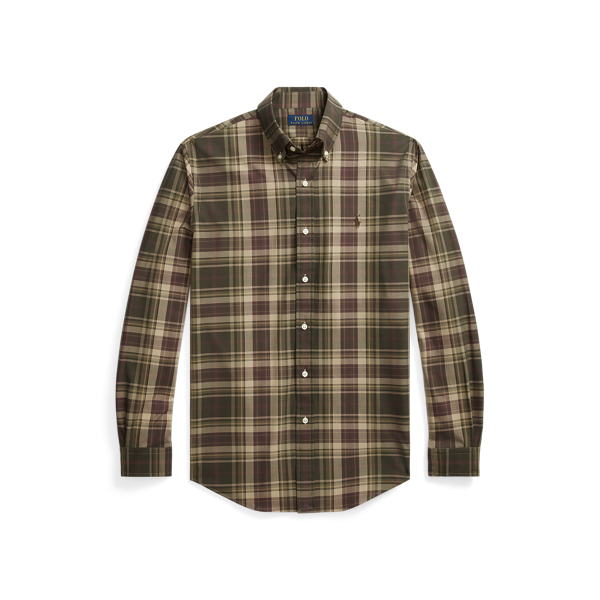 Custom-Fit Karohemd aus Popeline Polo Ralph Lauren in 1