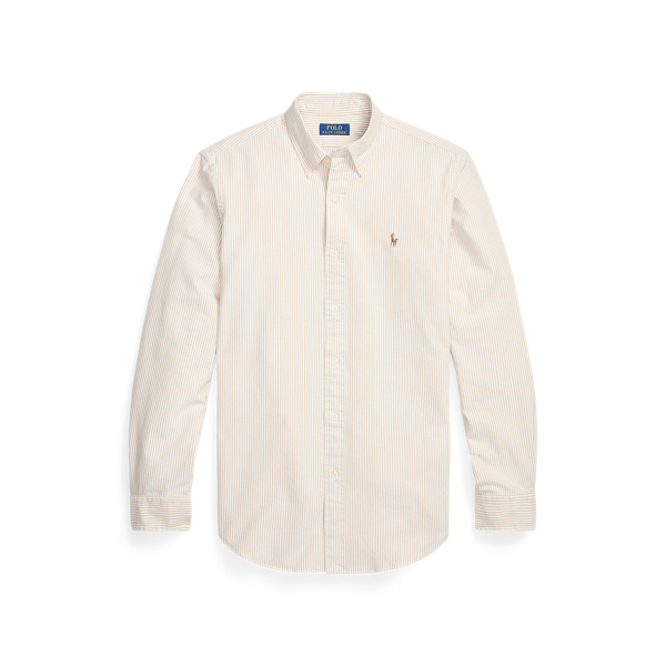 Custom Fit Striped Oxford Shirt