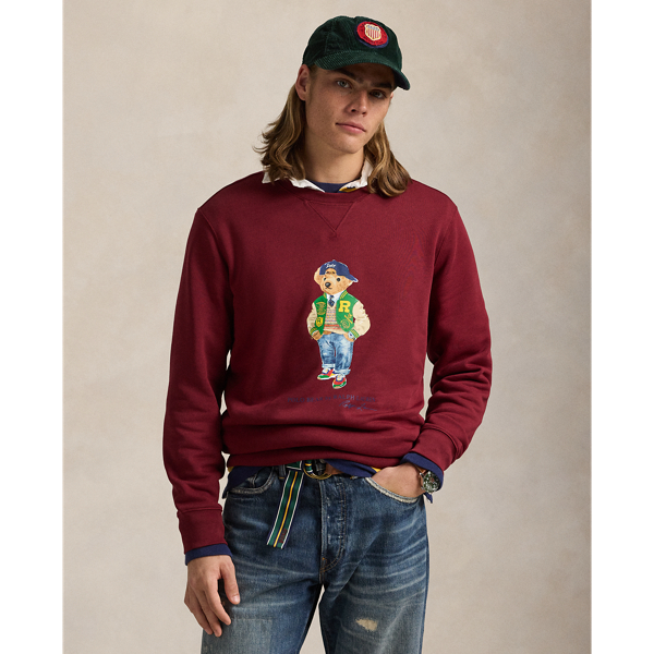 Red Carpet Polo Bear Fleece Sweatshirt Polo Ralph Lauren for fall 1