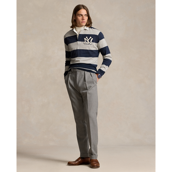 ★★POLO RALPH LAUREN★★ Polo Ralph Lauren Yankees Rugby Sh Polo Ralph Lauren Yankees Rugby Shirt