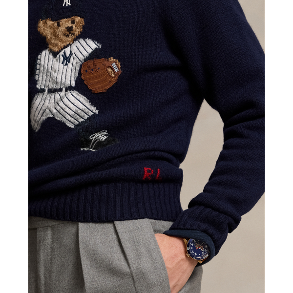 Pullover Polo Ralph Lauren Yankees Bear Polo Ralph Lauren in Polo&nbsp;Bear/Navy kombiniert 10