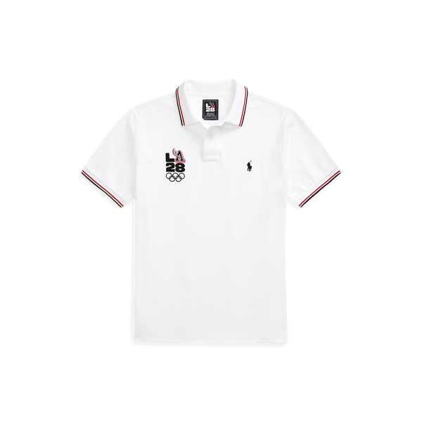 LA28 Olympic Mesh Polo Shirt