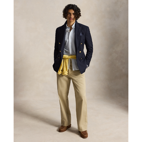 Classic-Fit Oxfordhemd mit Streifen Polo Ralph Lauren in Blau/Wei&szlig; gestreift 6