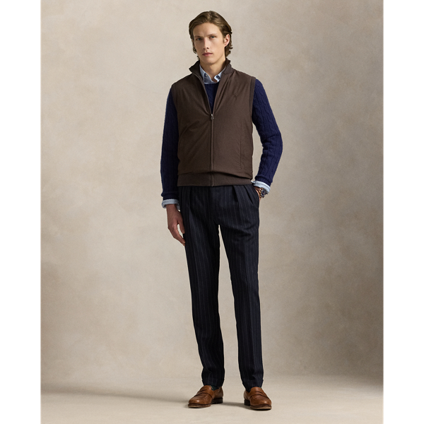 Hybrid Full-Zip Sweater Vest