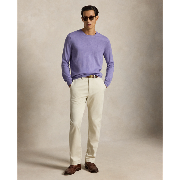Washable Wool Crewneck Jumper