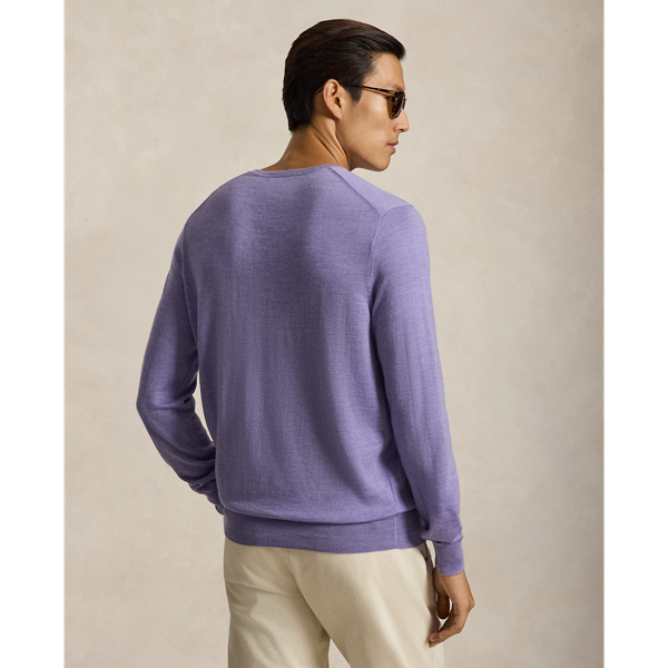 Washable Wool Crewneck Jumper