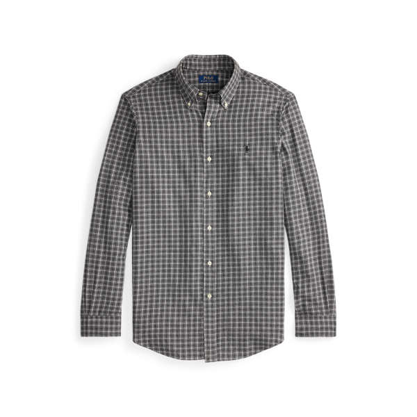 Classic Fit Plaid Twill Shirt