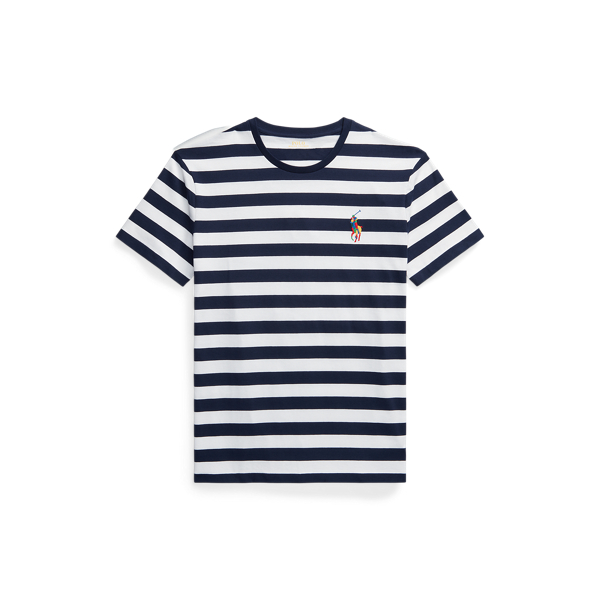 Classic Fit Striped Jersey T Shirt for Men Ralph Lauren UK