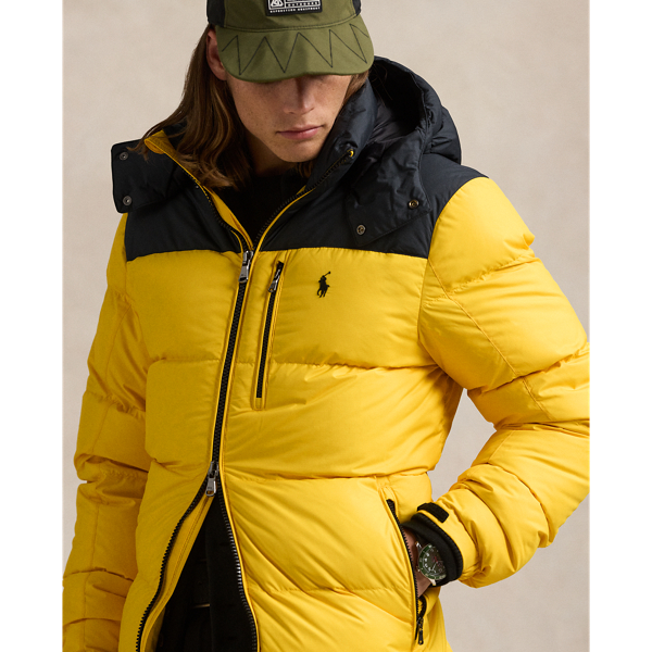 The Gorham Colour Blocked Down Jacket