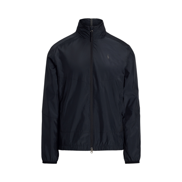 Ralph lauren black windbreaker hotsell