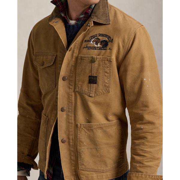 Polo Sportsman Canvas Utility Jacket for Men | Ralph Lauren® NL