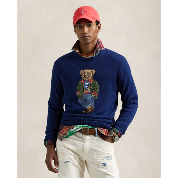 Polo Bear Cotton Jumper