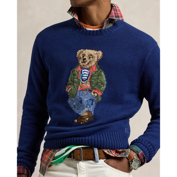 Polo Bear Cotton Sweater