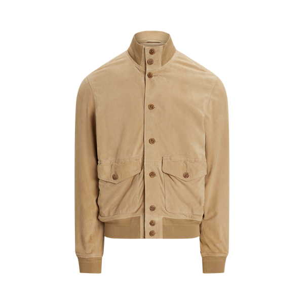 Ralph lauren suede jacket hotsell