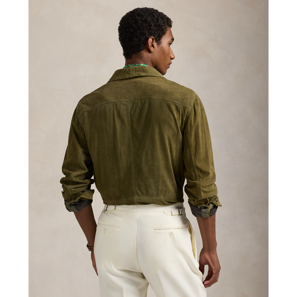 Suede Shirt Jacket