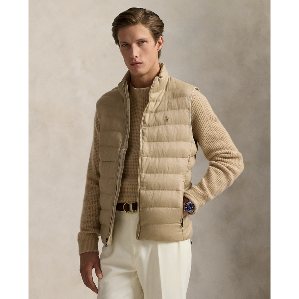 The Colden Linen Gilet