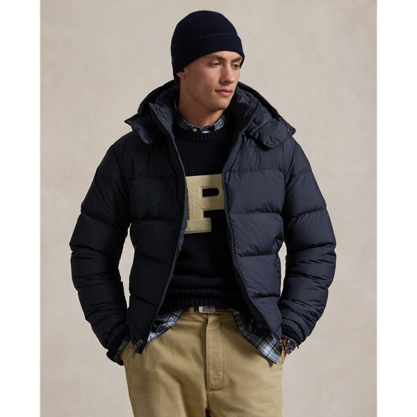 Ralph lauren black jacket mens on sale