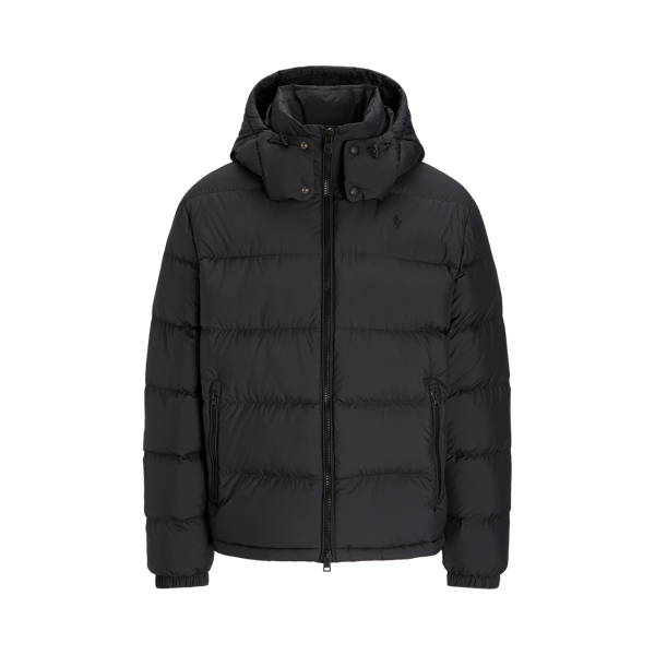 Ralph lauren black down coat best sale