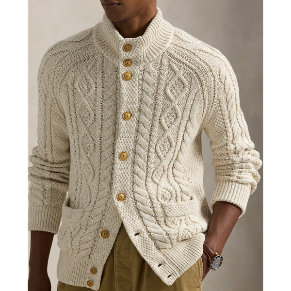 BoTT／Marled Knit Polo カーディガン BoTT／Marled Knit Polo カーディガン