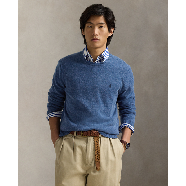 Wool-Cotton Crewneck Jumper