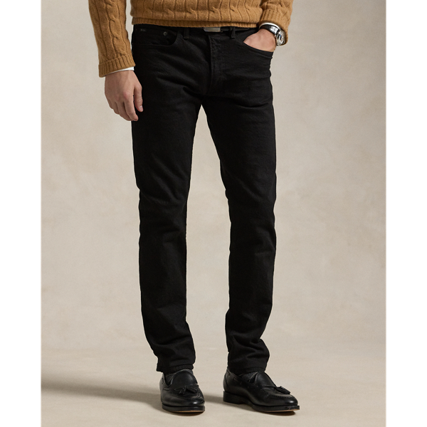 Black polo jeans hotsell